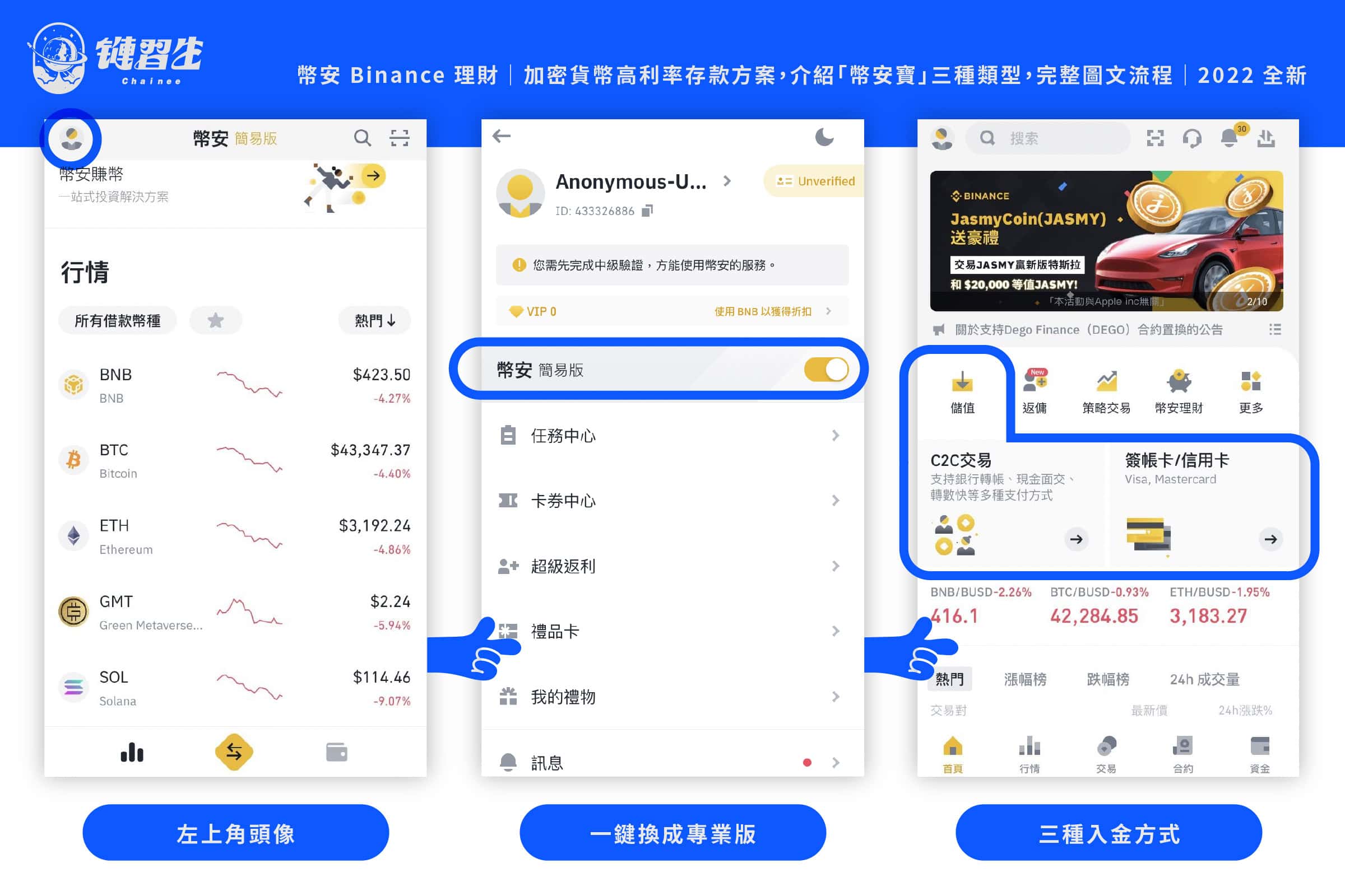幣安寶入金