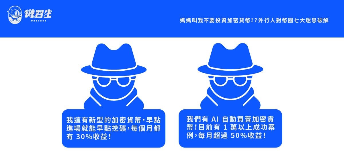 常見詐騙手法範例圖